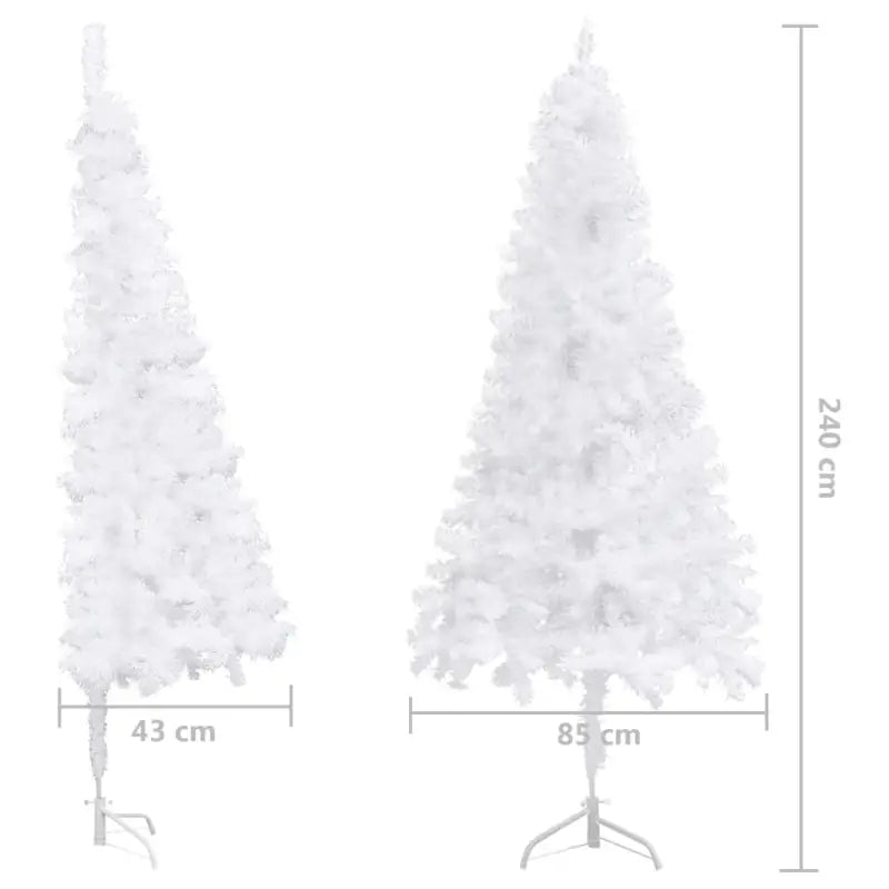 Hoekkerstboom van PVC voor een gezellige kerstsfeer - Kerstbomen