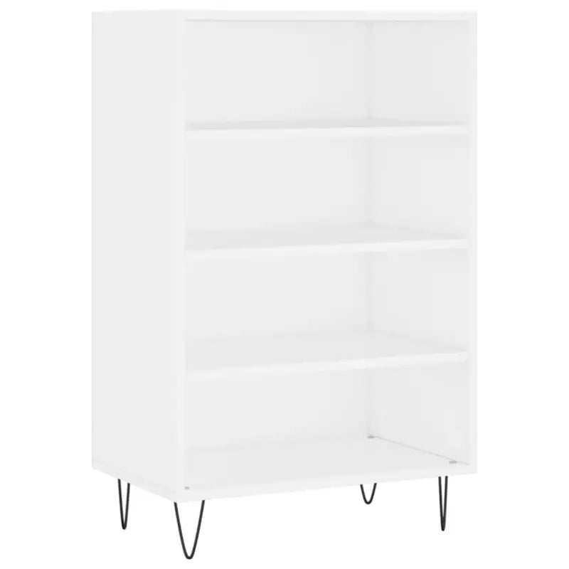 Hoge kast van bewerkt hout met duurzame en karaktervolle uitstraling - Dressoirs & buffetkasten