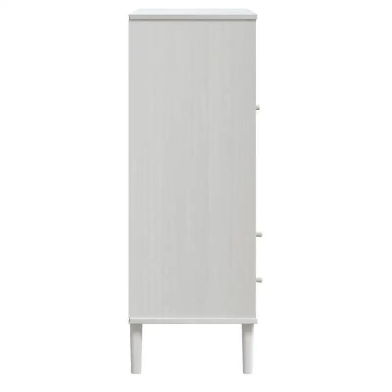 Hoge kast van massief grenenhout met elegante uitstraling - Dressoirs & buffetkasten