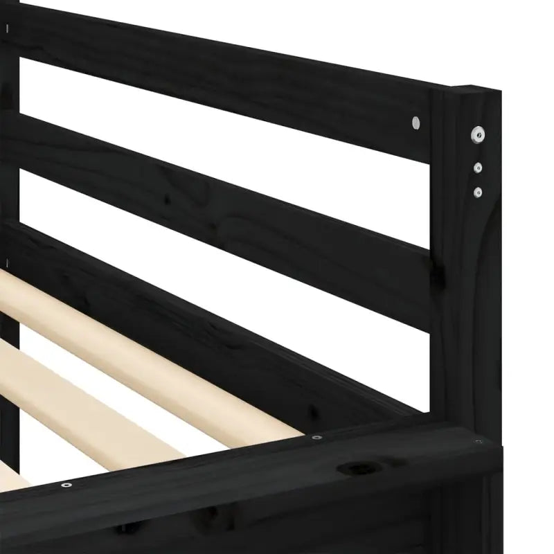 Hoogslaper voor kinderen van massief grenenhout met stabiliteit - Bedden & bedframes