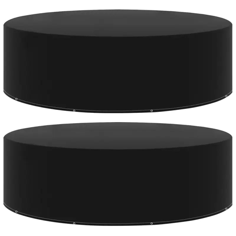 Hoogwaardige tuinmeubelhoes voor bescherming het hele jaar - Ø 325 x 90 cm / 2 - Tuinmeubelhoezen