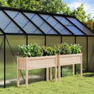 Houten bloempotten en plantenbakken van massief douglashout - Natuurlijk grenenhout / 2 - Bloempotten & plantenbakken