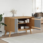 Houten dressoir met massief grenenhout en Scandinavisch design - Dressoirs & buffetkasten