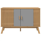 Houten dressoir met massief grenenhout en Scandinavisch design - Dressoirs & buffetkasten