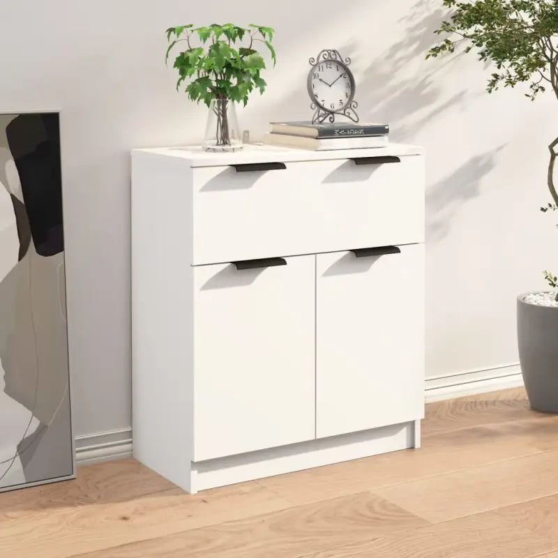 Houten dressoir van bewerkt hout met stevig blad voor een moderne uitstraling - Dressoirs & buffetkasten