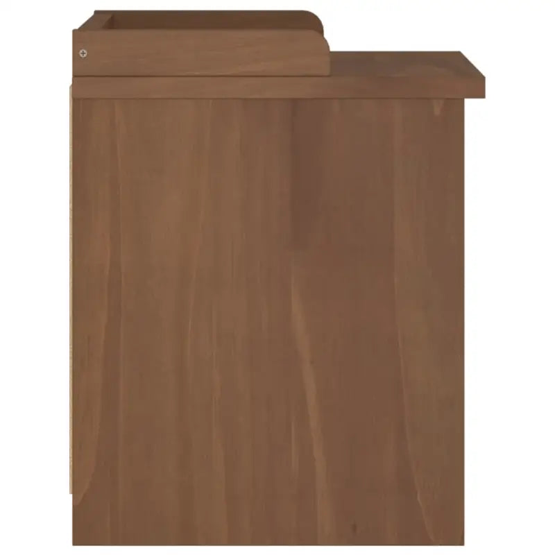 Houten gangbank van massief grenenhout met rustieke charme - Opberg- & halbankjes