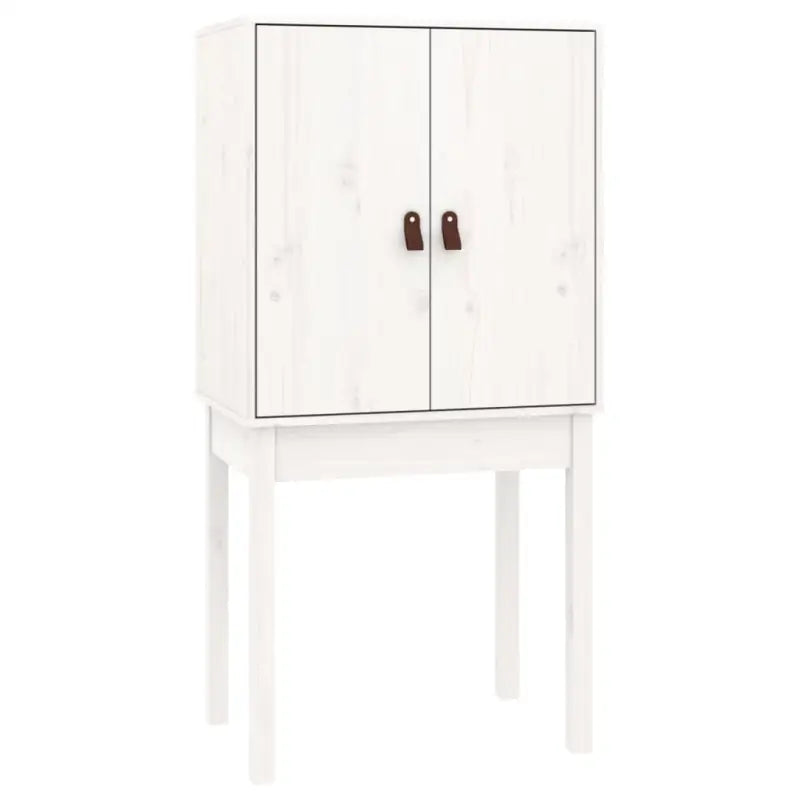 Houten hoge kast van massief grenenhout met rustiek ontwerp - Dressoirs & buffetkasten