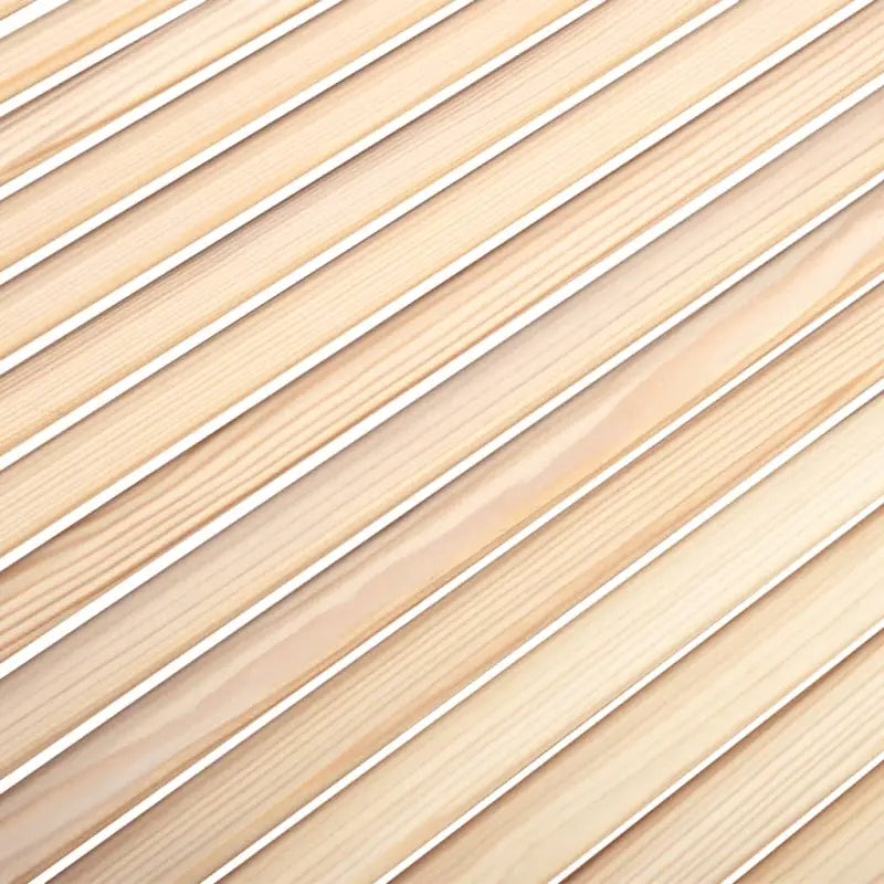 Houten kastdeuren van massief grenenhout met lamellen voor luchtcirculatie - Kastdeuren