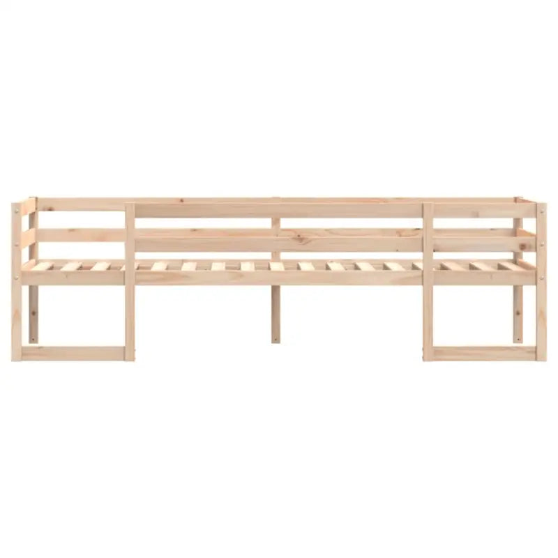 Houten kinderbedframe van massief grenenhout met elegant design - Bedden & bedframes