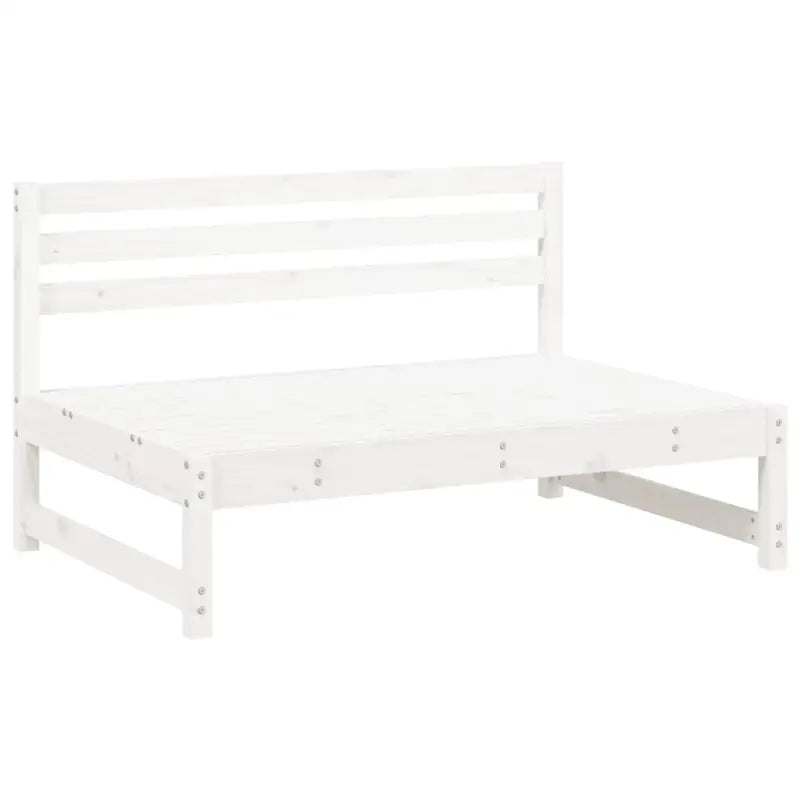 Houten loungeset van massief grenenhout met salontafel en voetenbank - Tuinsets