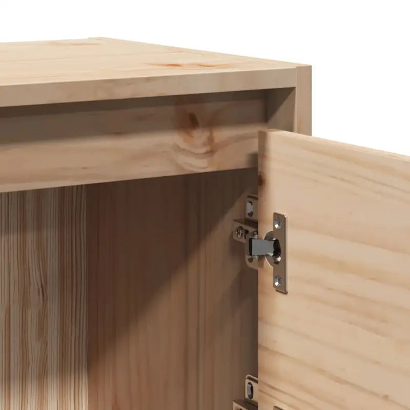 Houten nachtkastje van massief grenenhout voor stijl en duurzaamheid - Nachtkastjes