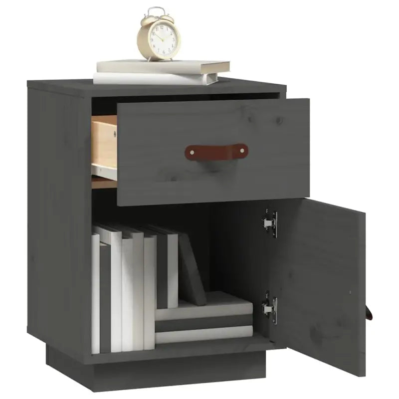 Houten nachtkastjes van massief grenenhout voor elegante interieurs - Nachtkastjes