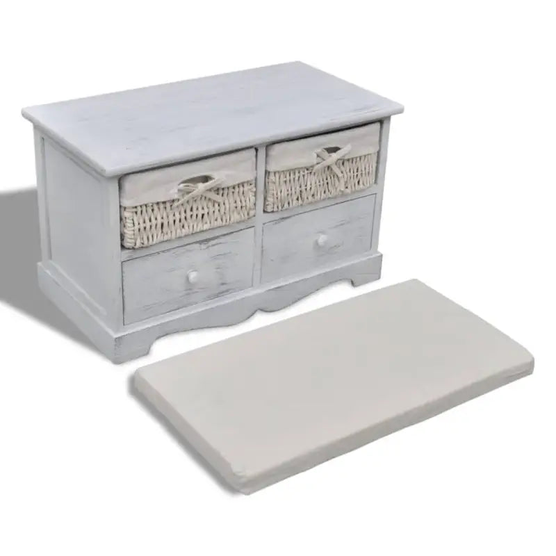 Houten Opberg- en Halbankje voor in je Interieur - Opberg- & halbankjes