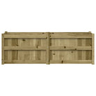 Houten plantenbak van geïmpregneerd grenenhout voor tuin en terras - Bloempotten & plantenbakken