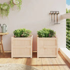 Houten plantenbakken van massief grenenhout voor tuin en balkon decoratie - Bloempotten & plantenbakken
