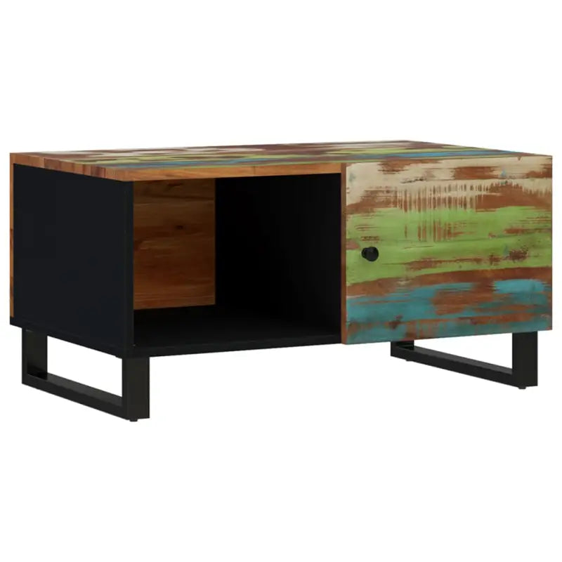 Houten salontafel van massief gerecycled hout voor een unieke uitstraling - Salontafels