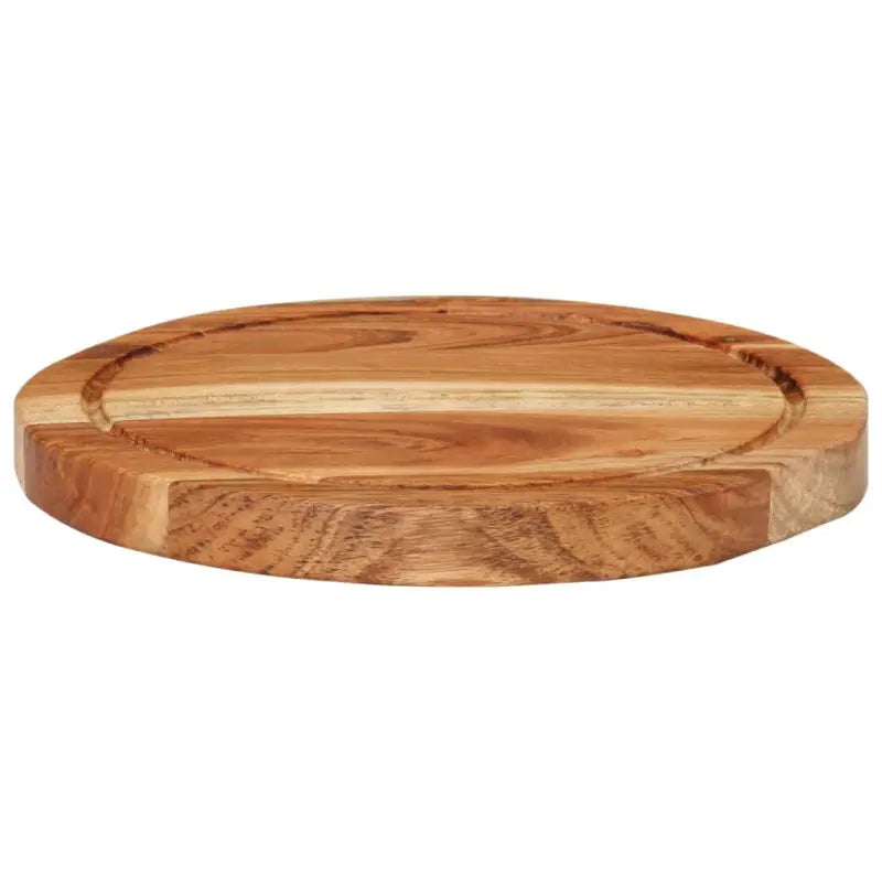 Houten snijplank van massief acaciahout voor in je keuken - 25 x 2.5 cm - Snijplanken