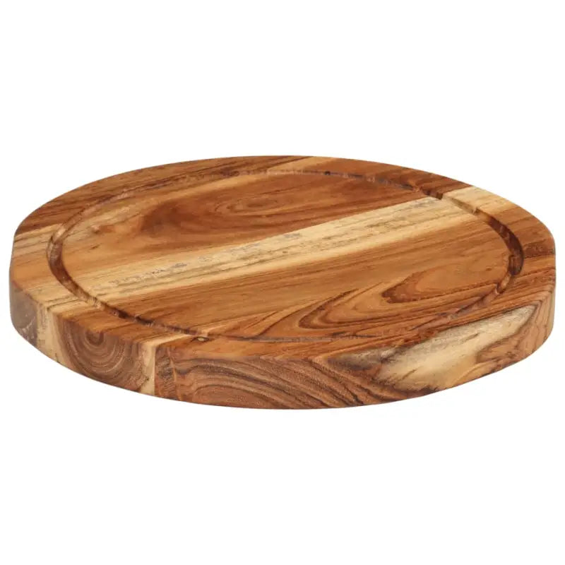 Houten snijplank van massief acaciahout voor in je keuken - 25 x 2.5 cm - Snijplanken