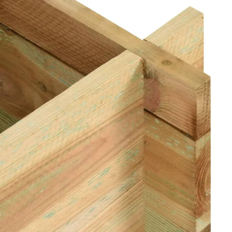 Houten tuinbak voor bloemen en groenten voor terras of tuin - Bloempotten & plantenbakken