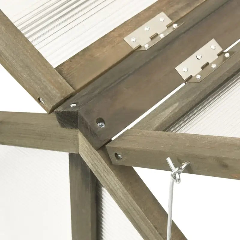 Houten Tuinkassen van massief vurenhout voor kruidenbescherming - Tuinkassen