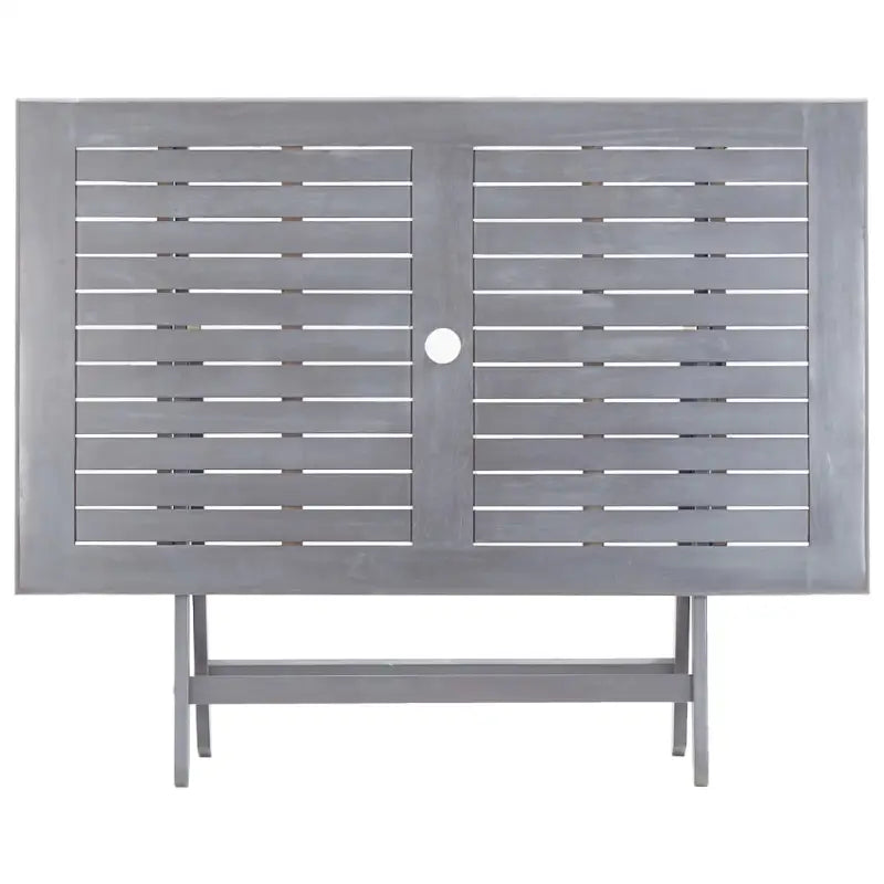 Houten tuinset van massief acaciahout met greywash afwerking - Tuinsets