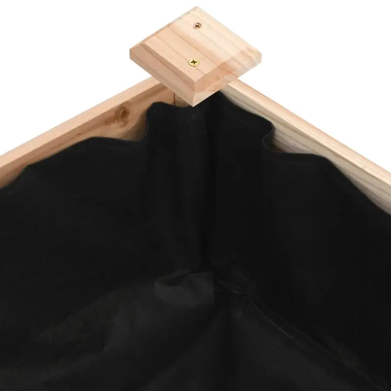 Houten verhoogd plantenbak van massief vurenhout met open bodem - Bloempotten & plantenbakken