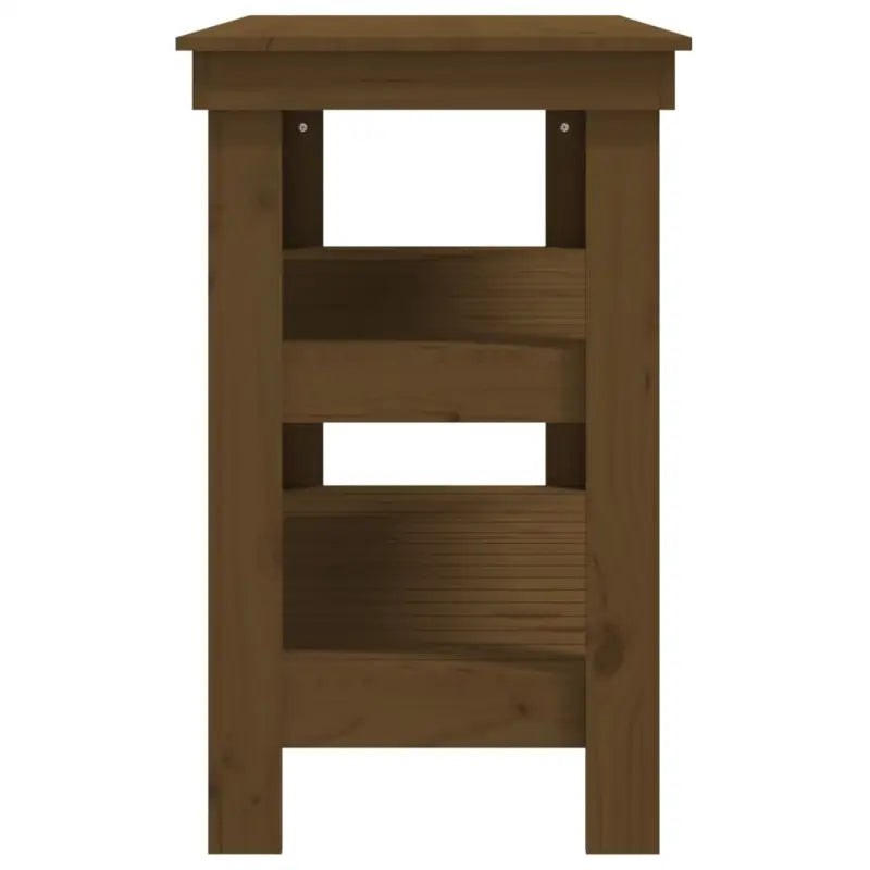 Houten werkbank van massief grenenhout voor een rustieke uitstraling - Werkbanken