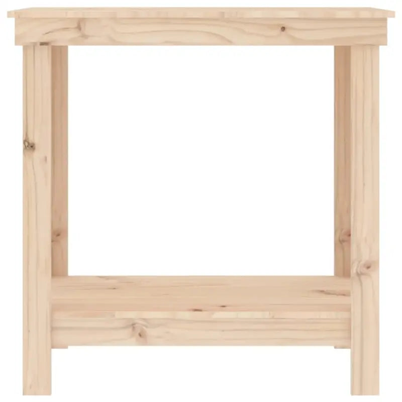 Houten werkbank van massief grenenhout voor je garage - Werkbanken