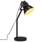 Industriële bureaulamp met E27 fitting voor een opvallende uitstraling - Zwart / 1 - Lampen