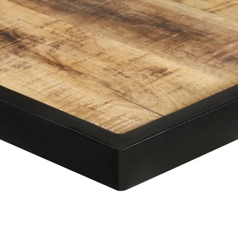 Industriële eettafel van massief mangohout voor een robuuste look - Eettafels