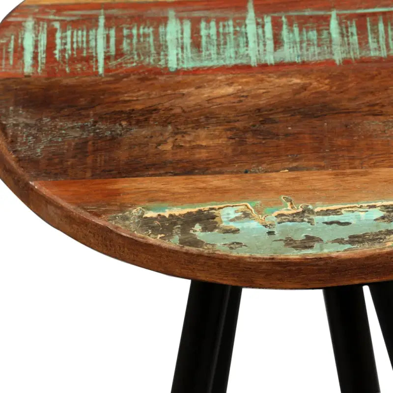 Industriele eettafelset met gerecycled hout voor huis bar en restaurant - Eetkamersets