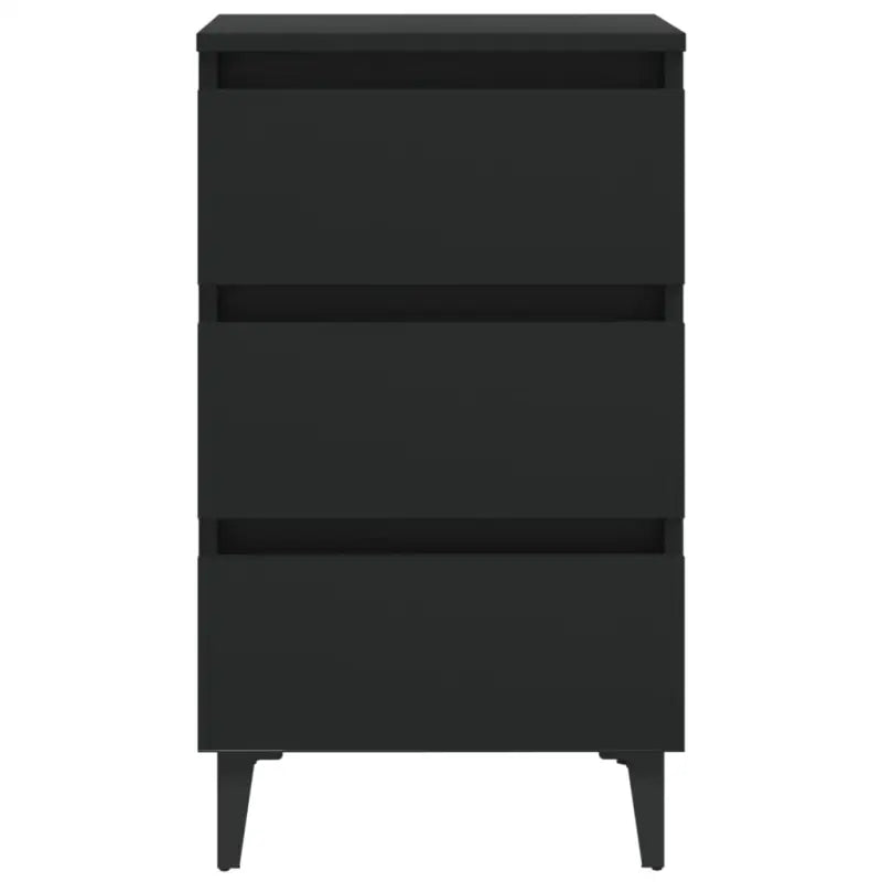 Industriële nachtkastjes met metalen poten voor een chique interieur - Nachtkastjes