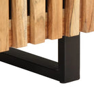 Industriële nachtkastjes van massief acaciahout voor je interieur - Nachtkastjes