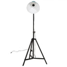 Industriële vloerlamp met verweerd blauw E27 fitting - Lampen