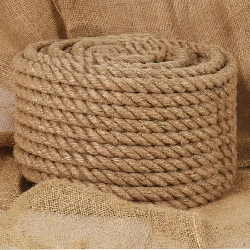 Jute touw voor tuin landbouw en scheepvaart gebruik - 1 / 100 m / 20 mm - Touw