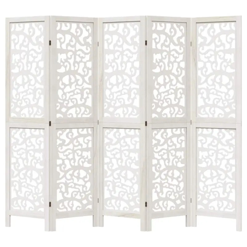 Kamerscherm van massief Paulowniahout voor gebruik binnenshuis eenvoudig schoon - Kamerschermen