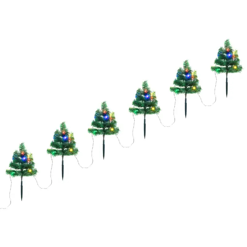 Kerstbomen met verschillende lichteffecten voor buiten versiering - Multikleur / 1 - Kerstbomen