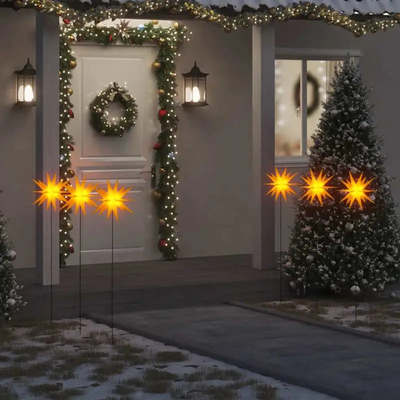 Kerstverlichting met timer voor een feestelijke sfeer rond je huis - Geel / 1 - Kerstverlichting