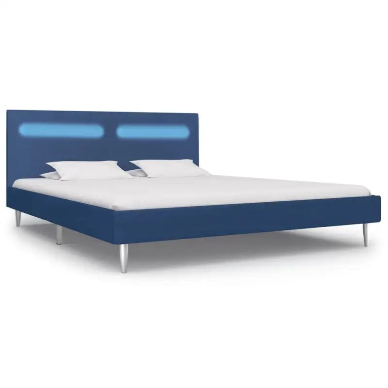 Klassiek bedframe met kleurrijke LED-verlichting voor een elegante slaapkamer - Bedden & bedframes