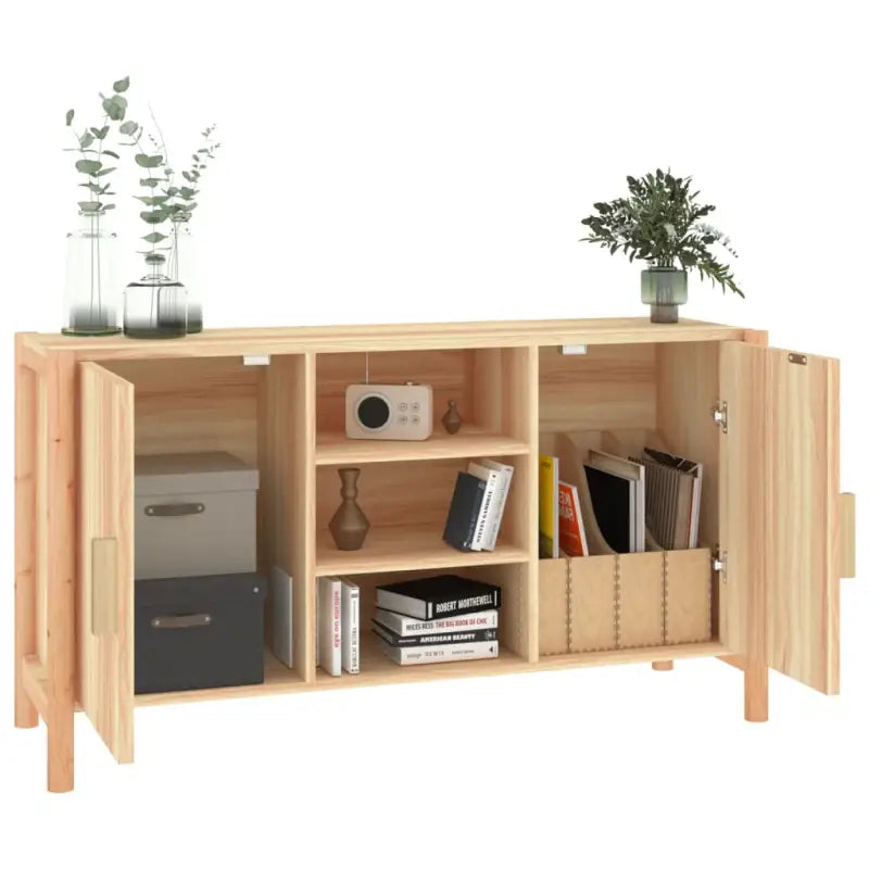 Klassiek dressoir van bewerkt hout met houten poot voor stijl en duurzaamheid - Dressoirs & buffetkasten