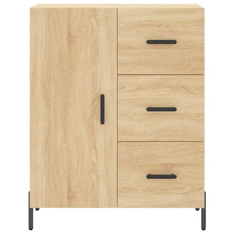 Klassiek dressoir van bewerkt hout met tijdloze uitstraling - Dressoirs & buffetkasten