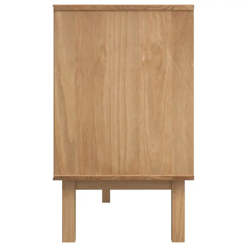 Klassiek dressoir van massief grenenhout met Scandinavisch design - Bruin / 1 - Dressoirs & buffetkasten