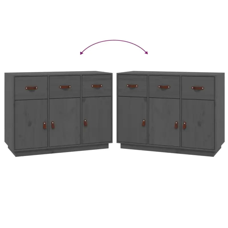 Klassiek Dressoir van Massief Grenenhout voor Slaapkamer of Woonkamer - Dressoirs & buffetkasten