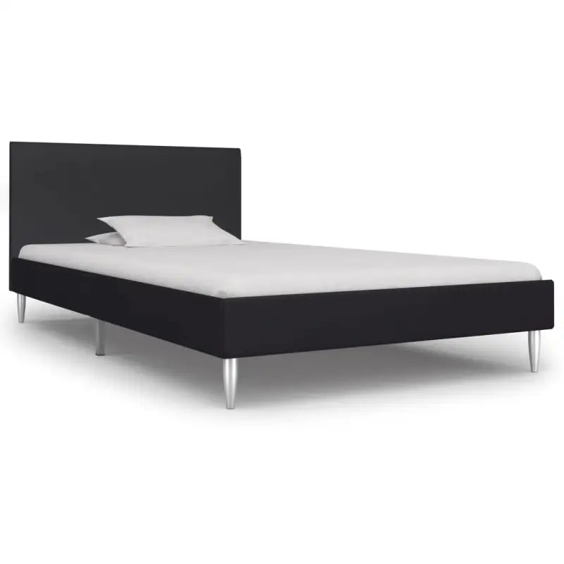 Klassiek elegant bedframe met charme voor elke slaapkamer - Zwart / 90 x 200 cm - Bedden & bedframes