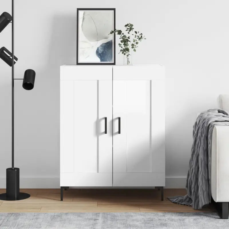 Klassieke dressoirs van bewerkt hout met tijdloze uitstraling - Hoogglans wit / 1 - Dressoirs & buffetkasten