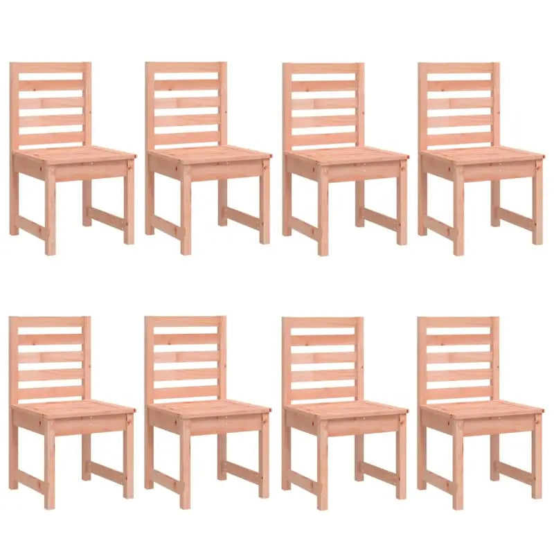 Klassieke tuinset van massief douglashout met stevig tafelblad - Tuinsets