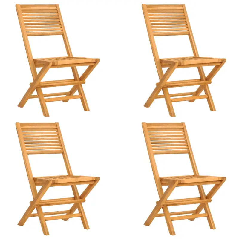 Klassieke tuinset van massief teakhout voor een comfortabele ervaring - Tuinsets