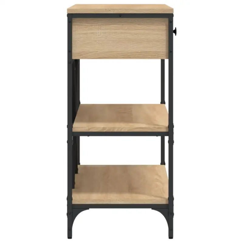 Klassieke wandtafel van bewerkt hout voor binnengebruik - Bijzettafels