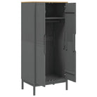 Kledingkast van massief grenenhout met veel opbergruimte - Kledingkasten