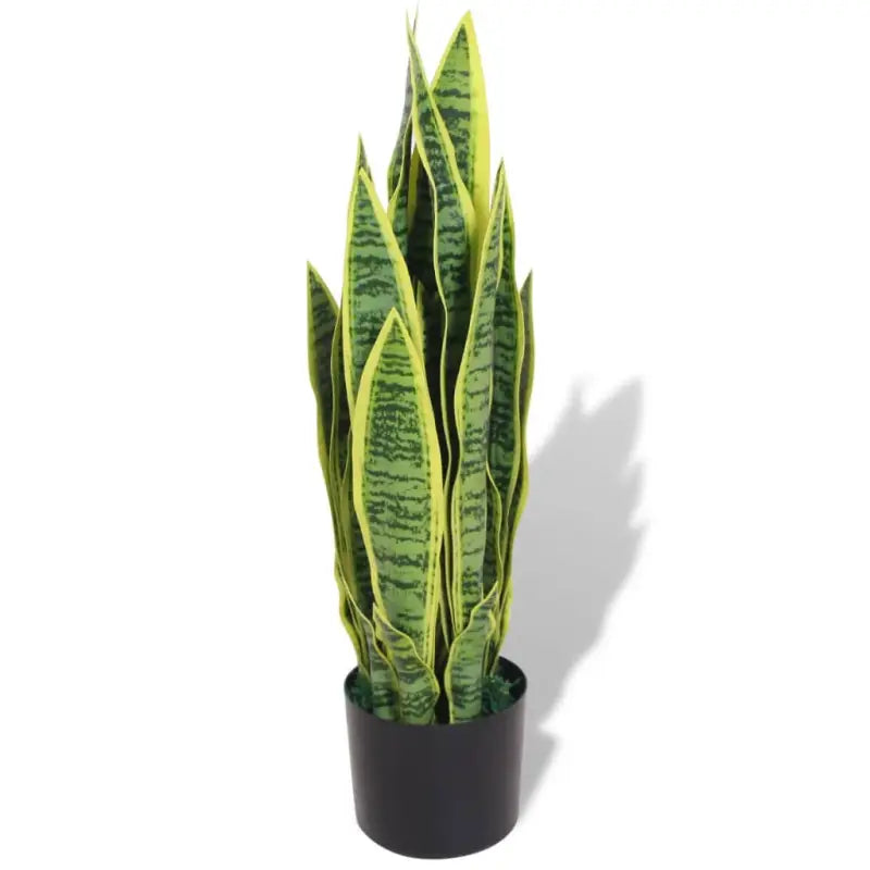 Kunst yucca plant voor een groene touch in je interieur - Groen / 1 / Sansevieria/65 cm - Kunstplanten